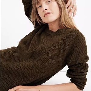 Madewell Thompson pocket pullover sweater